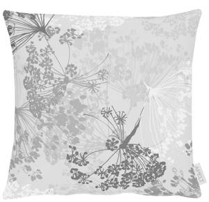 home24 Kissenbezug Herbstzeit Typ D Grau/Grau 40 x 40cm Mischgewebe von home24
