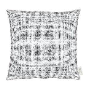 home24 Kissenbezug Outdoor Pattern Schwarz/Weiß/Schwarz/Weiß 40 x 40cm Webstoff von home24