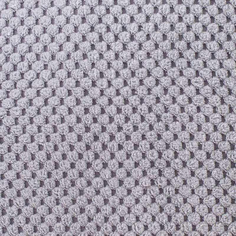 home24 Kissenbezug Sven Typ A Silber/Silber 50 x 50cm Microfaser von home24