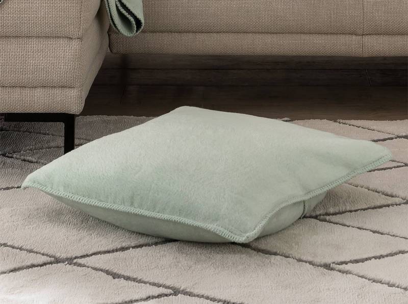 home24 Kissenhülle Twiin Grün/Mint 50 x 50cm Mischgewebe home24 Kissenhülle Twiin Grün/Mint 50 x 50cm Mischgewebe von home24