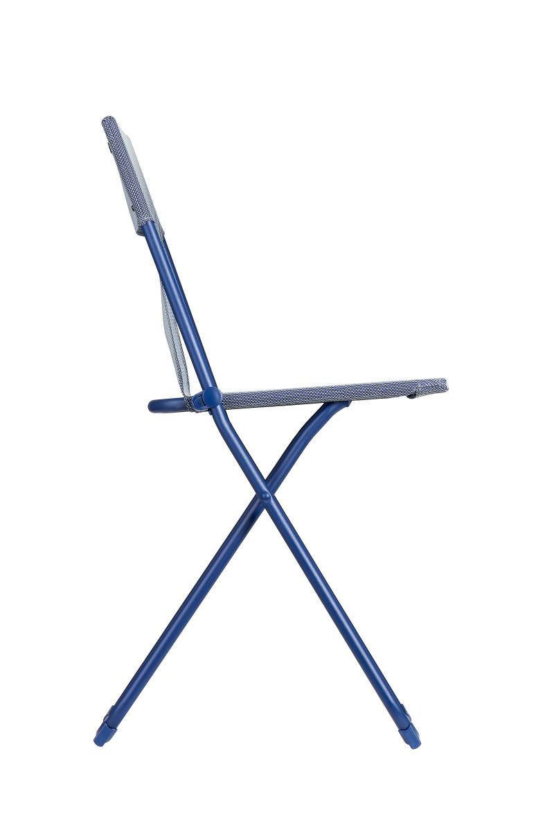 home24 Klappstuhl Cuamono Bezug: Batyline Gestell: Stahl, pulverbeschichtet Blau/Blau 48 x 83 x 44cm home24 Klappstuhl Cuamono Bezug: Batyline Gestell: Stahl, pulverbeschichtet Blau/Blau 48 x 83 x 44cm von home24