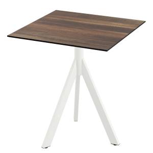 home24 Klapptisch Idomi rechteckig B Tischplatte: Holzverbundplatte, melaminbeschichtet Gestell: Edelstahl, pulverbeschichtet 70 x 70 x 73cm von home24