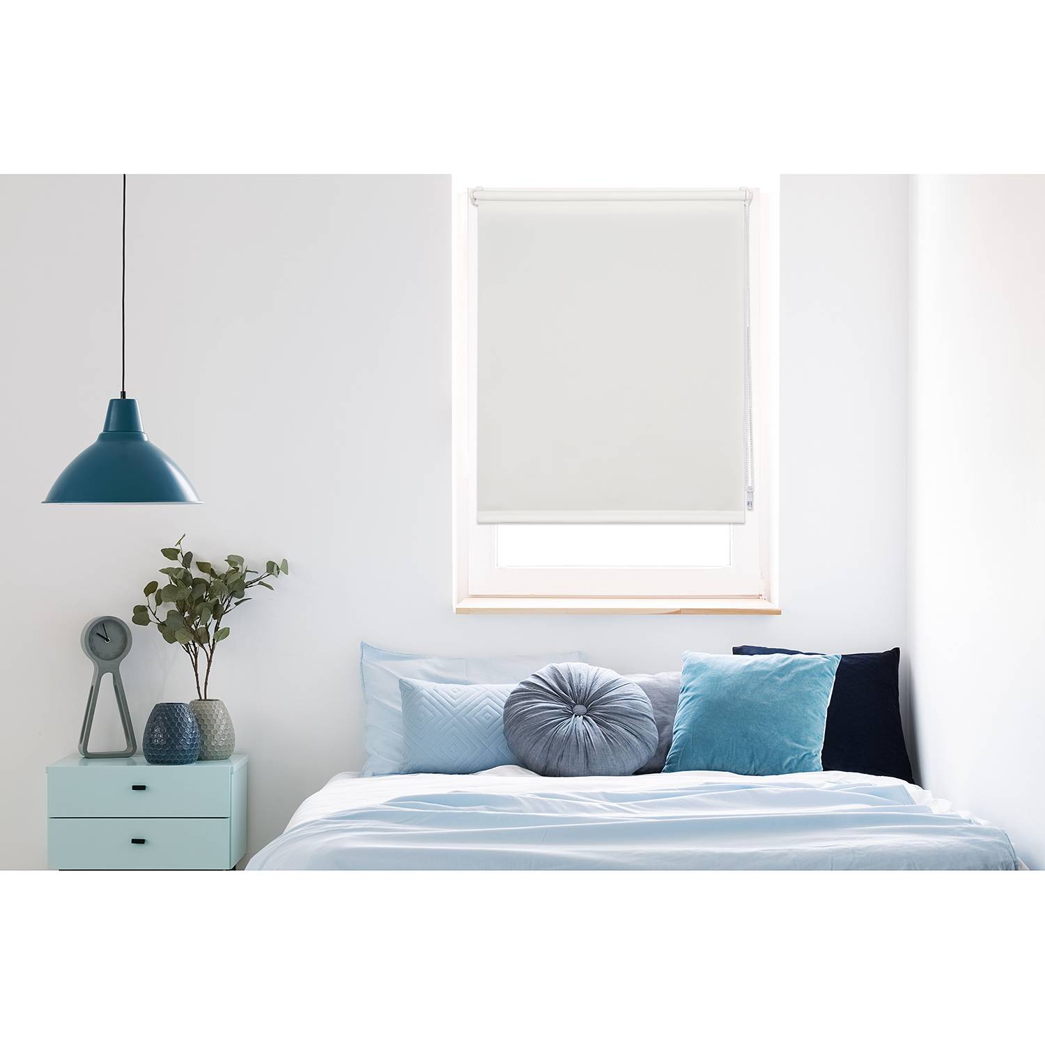 home24 Klemmfix Rollo Blickdicht 120 x 160cm Weiß/Weiß home24 Klemmfix Rollo Blickdicht 120 x 160cm Weiß/Weiß von home24