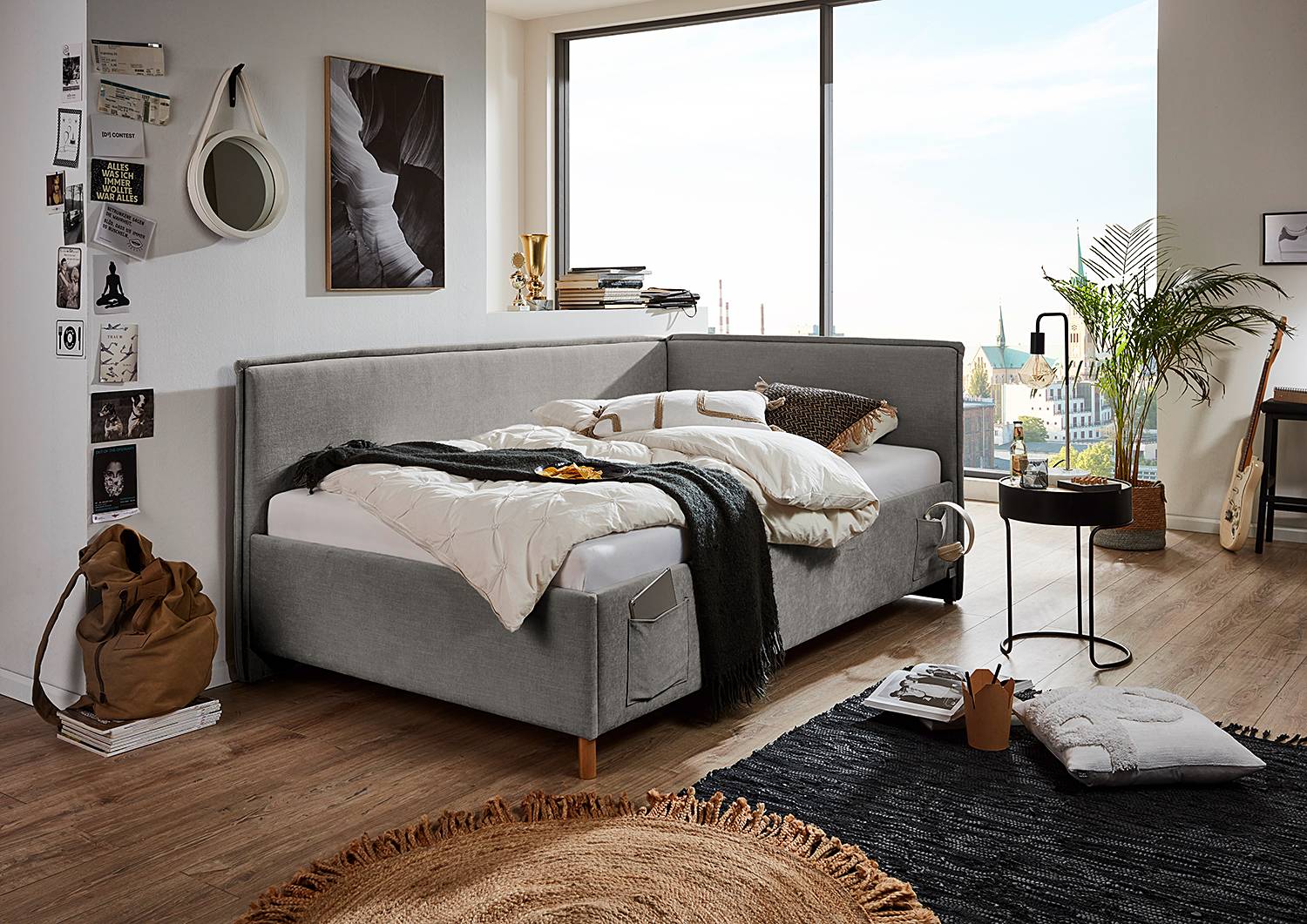 home24 Kojenbett 120 x 200cm mit Lattenrost Grau home24 Kojenbett 120 x 200cm mit Lattenrost Grau von home24