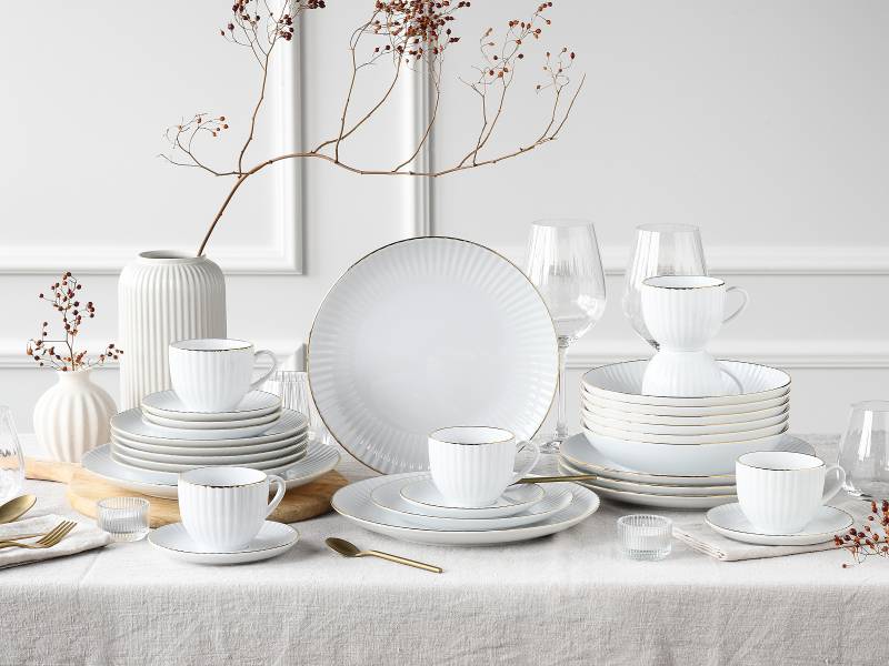 home24 Kombiservice 37 x 33 x 43cm Weiß home24 Kombiservice 37 x 33 x 43cm Weiß von home24