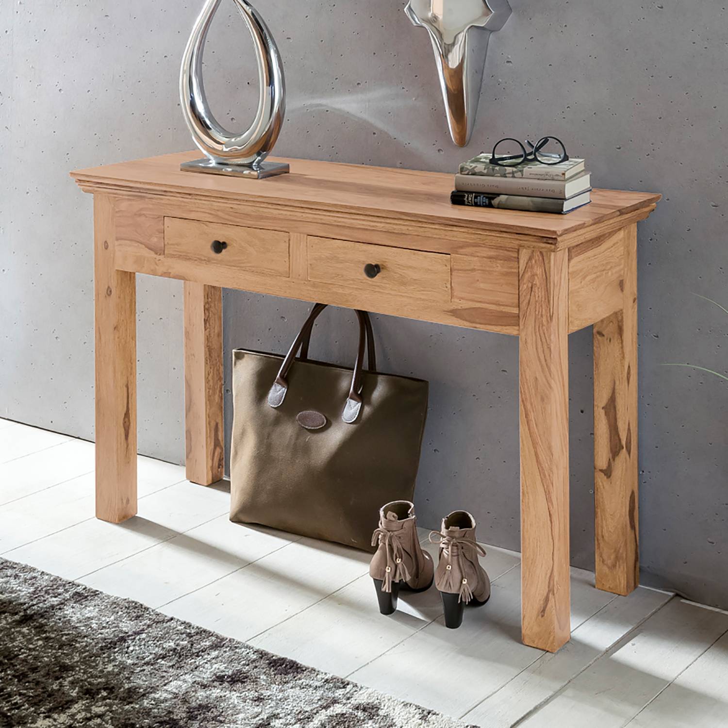 home24 Konsolentisch Verniolle I 110 x 76 x 40cm Braun home24 Konsolentisch Verniolle I 110 x 76 x 40cm Braun von home24
