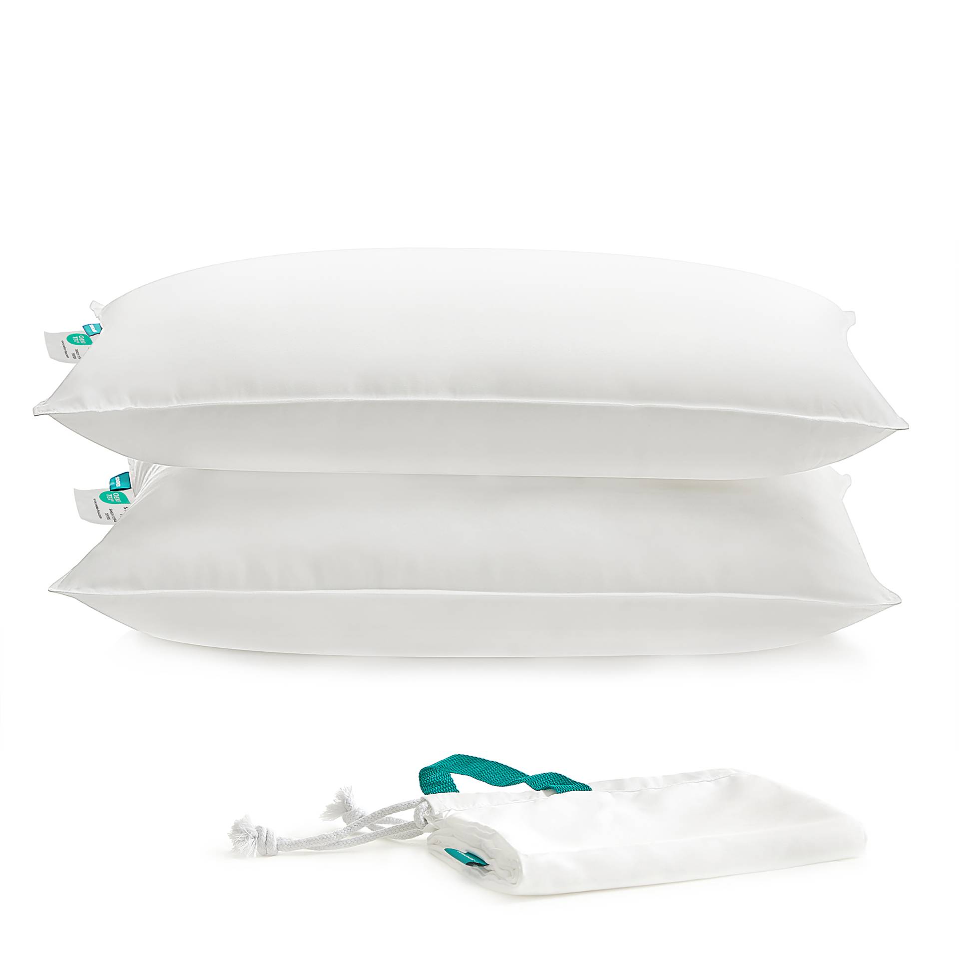 home24 Kopfkissen Tirader Typ A 2er-Set Weiß/Weiß 80 x 12 x 40cm Andere home24 Kopfkissen Tirader Typ A 2er-Set Weiß/Weiß 80 x 12 x 40cm Andere von home24