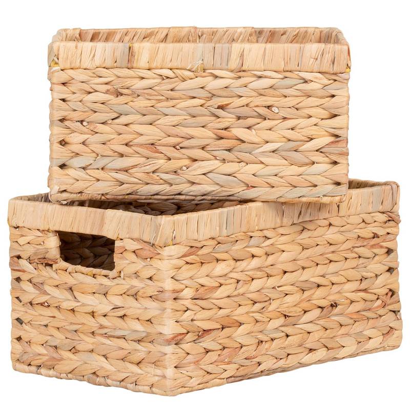 home24 Korb Possa 2er-Set 24 x 18 x 35cm Braun home24 Korb Possa 2er-Set 24 x 18 x 35cm Braun von home24