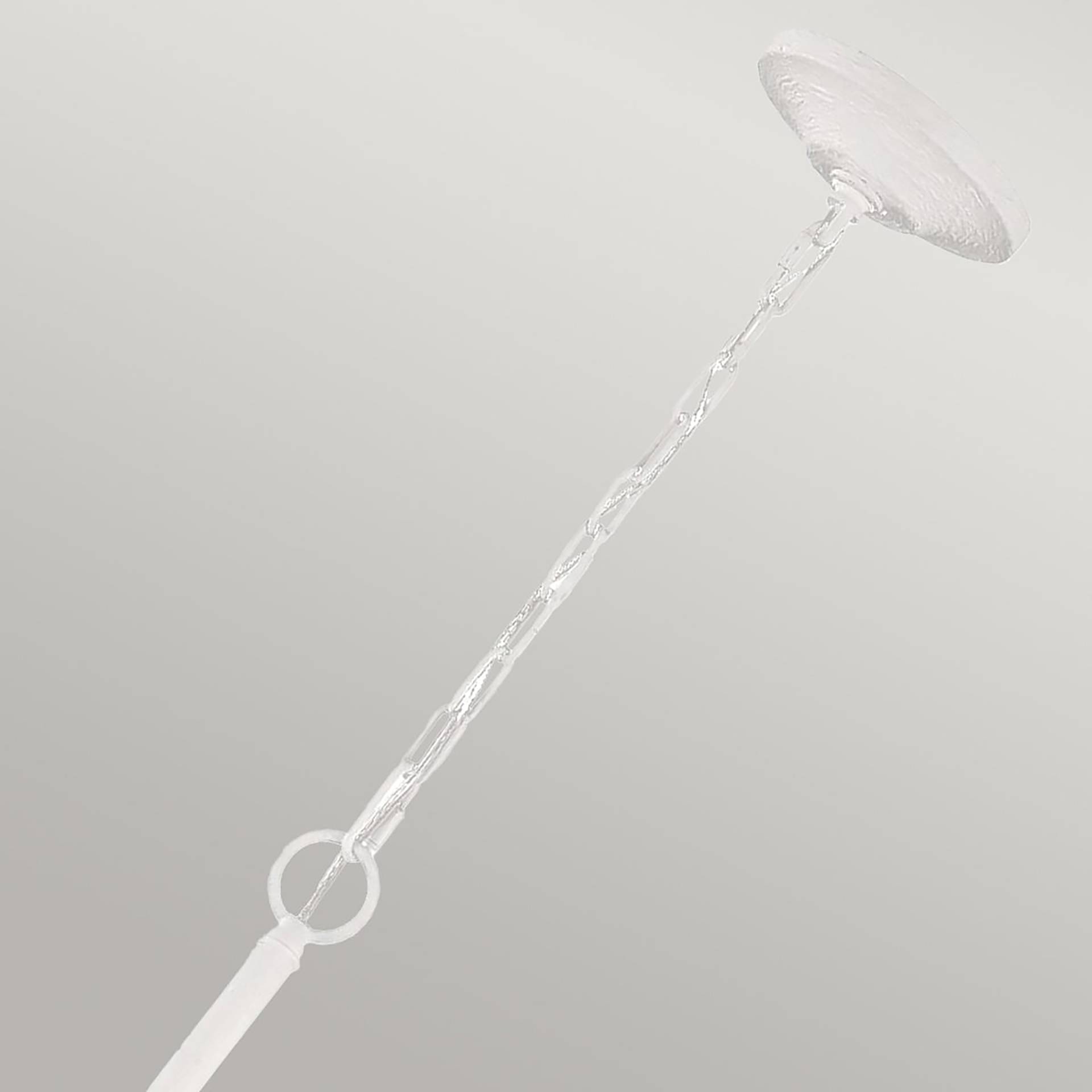 home24 Kronleuchter Annie 61 x 55 x 61cm Weiß/Weiß Material: Metall Metallart: Stahl Oberfläche Metall: Pulverbeschichtet Glühlampe E14 home24 Kronleuchter Annie 61 x 55 x 61cm Weiß/Weiß Material: Metall Metallart: Stahl Oberfläche Metall: Pulverbeschichtet Glühlampe E14 von home24