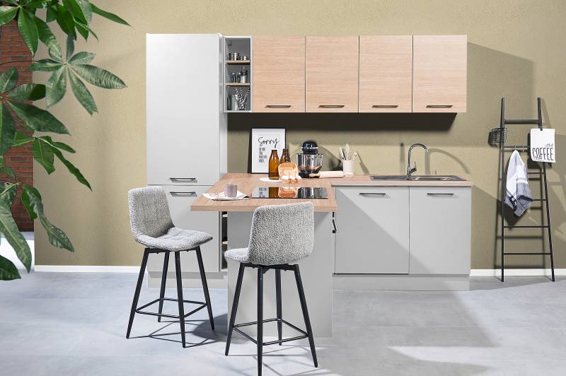 home24 Küchenzeile Joyel 265cm Weiß/Weiß ohne Elektrogeräte home24 Küchenzeile Joyel 265cm Weiß/Weiß ohne Elektrogeräte von home24