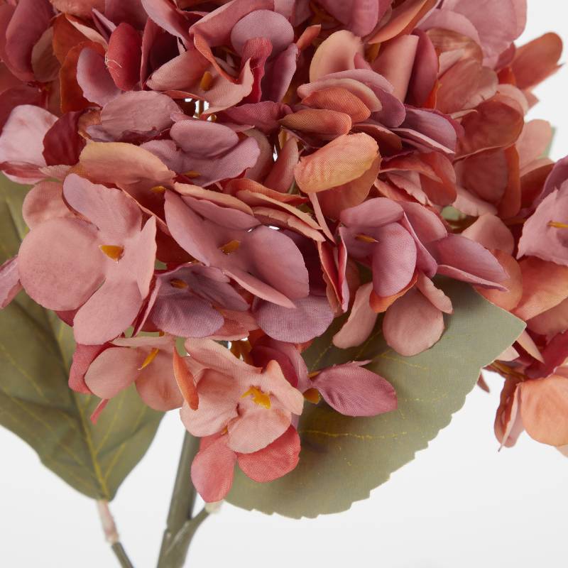 home24 Kunstblume Hortensie 48 x 165 x 48cm von home24