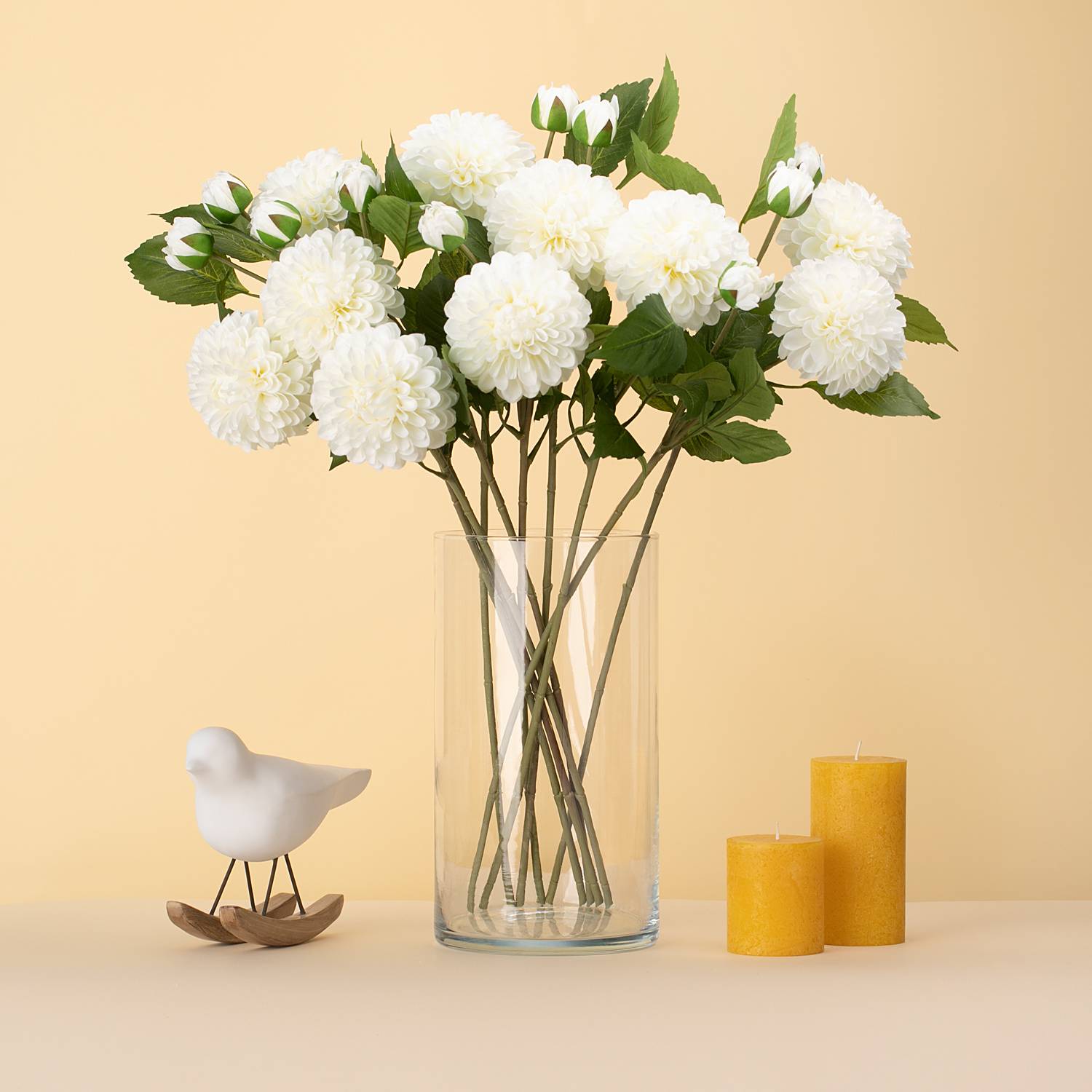 home24 Kunstblume Piwon 4 x 62 x 4cm Weiß home24 Kunstblume Piwon 4 x 62 x 4cm Weiß von home24