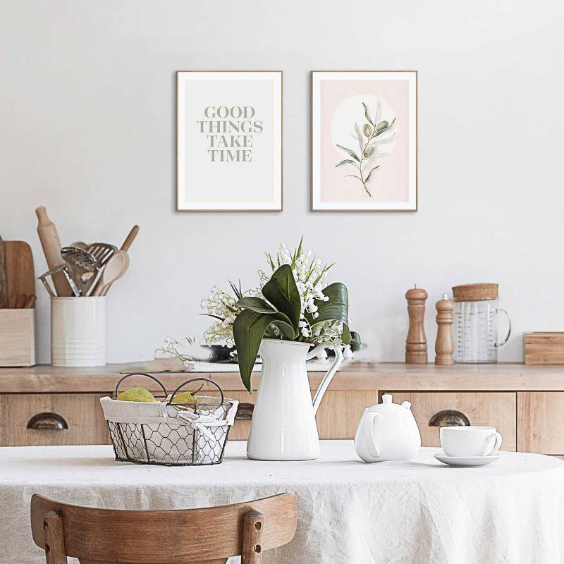 home24 Kunstdruck Good Things 2er-Set MDF - Mitteldichte Holfaserplatte Beige/Beige/Weiß 30 x 40 x 1cm home24 Kunstdruck Good Things 2er-Set MDF - Mitteldichte Holfaserplatte Beige/Beige/Weiß 30 x 40 x 1cm von home24