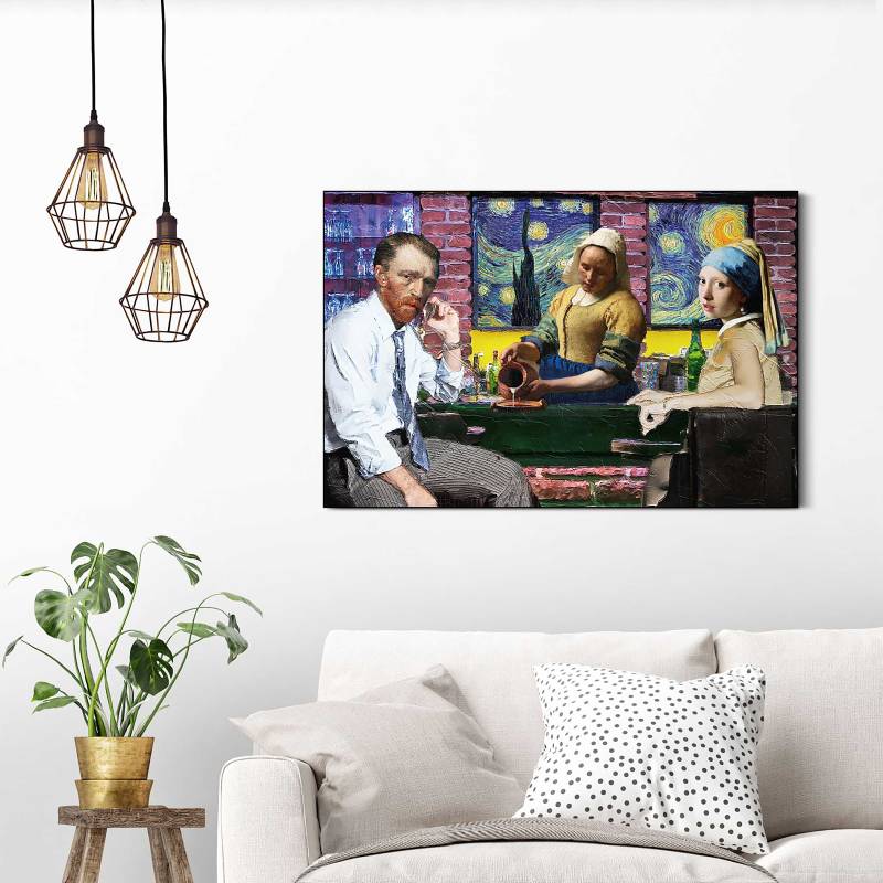 home24 Kunstdruck Pub Masters MDF - Mitteldichte Holfaserplatte Multicolor/Multicolor 60 x 90 x 3cm home24 Kunstdruck Pub Masters MDF - Mitteldichte Holfaserplatte Multicolor/Multicolor 60 x 90 x 3cm von home24