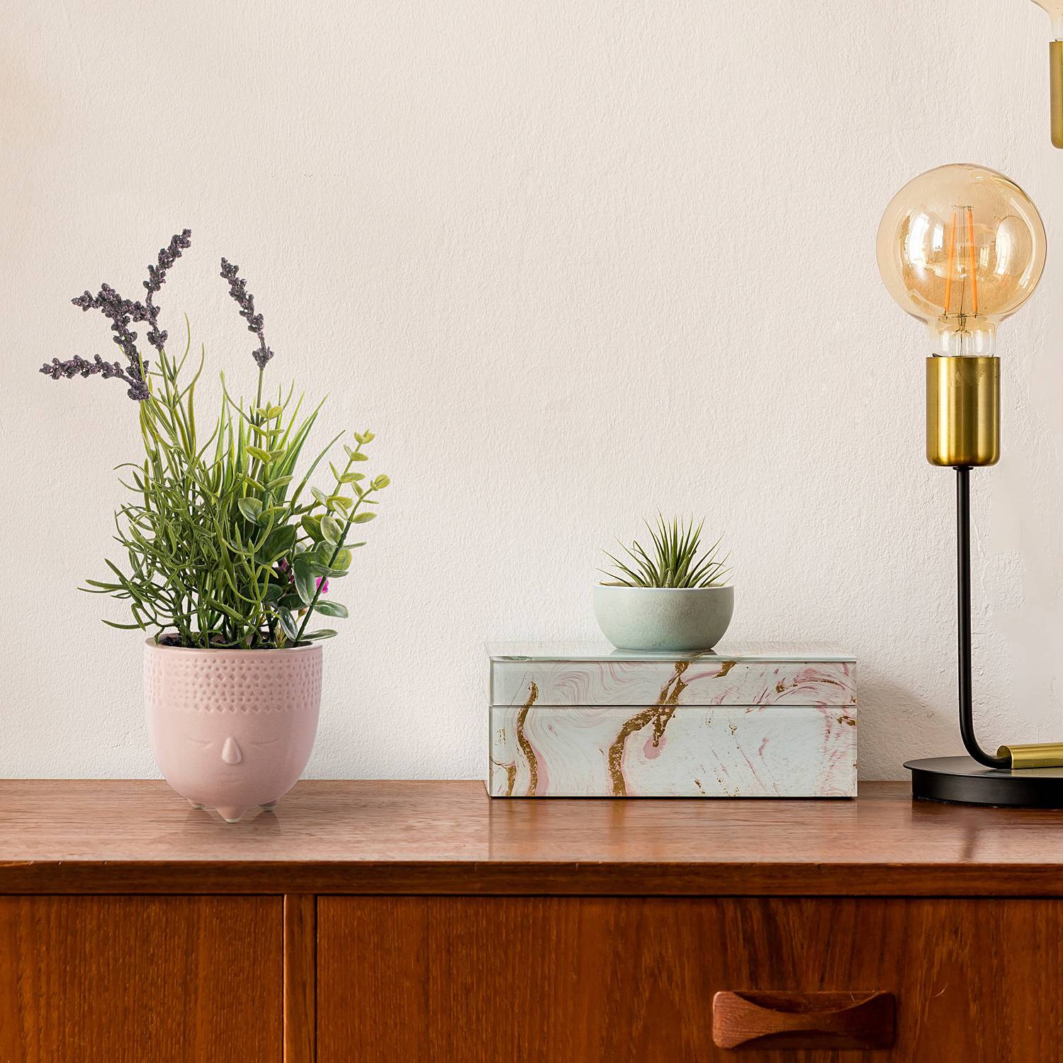 home24 Kunstpflanze im Topf Lavend 10 x 32 x 10cm home24 Kunstpflanze im Topf Lavend 10 x 32 x 10cm von home24