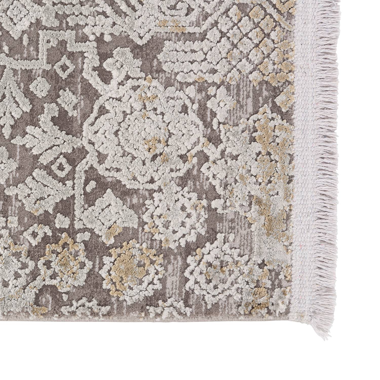 home24 Kurzflorteppich Gravina Beige/Beige/Grau 160 x 230cm 60% Viskose 40% Acryl home24 Kurzflorteppich Gravina Beige/Beige/Grau 160 x 230cm 60% Viskose 40% Acryl von home24