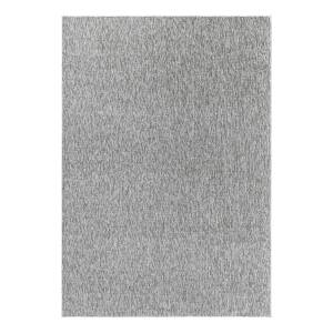 home24 Kurzflorteppich Nizza Grau/Lichtgrau 200 x 290cm Polyester von home24