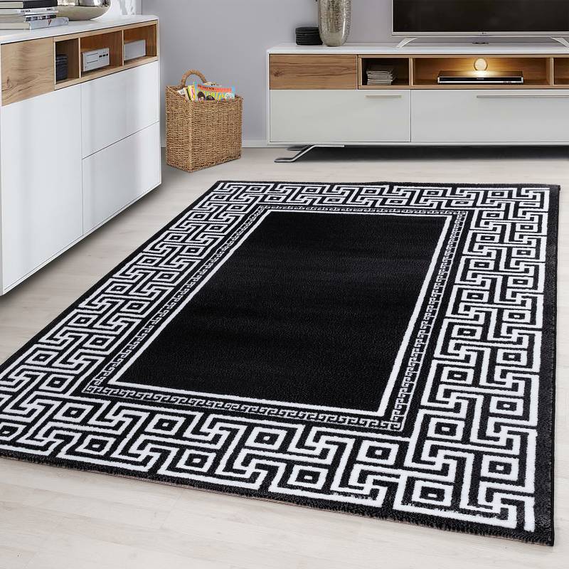 home24 Kurzflorteppich Parma 9340 Schwarz/Schwarz 120 x 170cm Polyester home24 Kurzflorteppich Parma 9340 Schwarz/Schwarz 120 x 170cm Polyester von home24