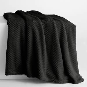 home24 Kuscheldecke Enry 150 x 200cm Schwarz/Schwarz Microfaser home24 Kuscheldecke Enry 150 x 200cm Schwarz/Schwarz Microfaser von home24