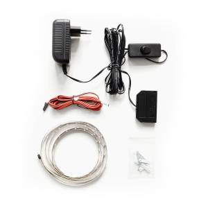 home24 LED-Band 60 x 1 x 1cm Weiß 1er Set Kunststoff von home24