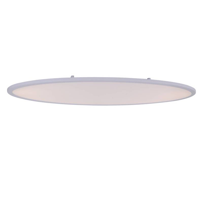 home24 LED-Deckenleuchte Amalfi 100 x 6 x 40cm Weiß Hauptmaterial: Acrylglas Sekundärmaterial: Stahl, lackiert Nicht austauschbare LEDs von home24