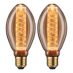 home24 LED-Leuchtmittel Denver 2er-Set 7 x 16 x 7cm Durchsichtig von home24