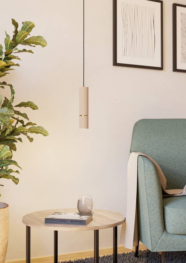 home24 LED-Pendelleuchte Caminia Typ A 6 x 110 x 6cm Beige Material: Metall Metallart: Stahl Oberfläche Metall: Lackiert LED GU10 home24 LED-Pendelleuchte Caminia Typ A 6 x 110 x 6cm Beige Material: Metall Metallart: Stahl Oberfläche Metall: Lackiert LED GU10 von home24