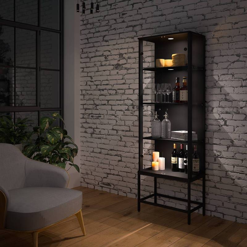 home24 LED-Spot Camira 7 x 2 x 7cm Silber 4er Set Kunststoff von home24