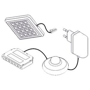 home24 LED-Spot Cely 5 x 5 x 2cm 1er Set Kunststoff von home24