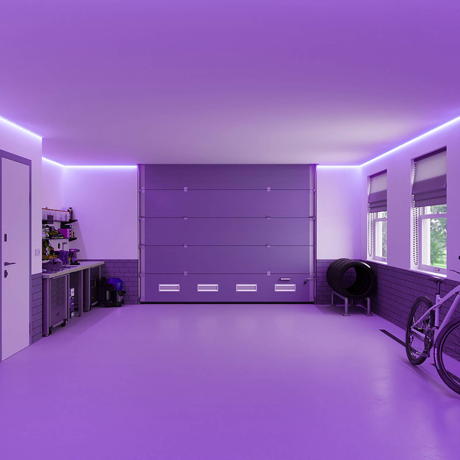 home24 LED-Strip Colour 500cm Multicolor Polyester PVC Nicht austauschbare LEDs LED-Platine home24 LED-Strip Colour 500cm Multicolor Polyester PVC Nicht austauschbare LEDs LED-Platine von home24