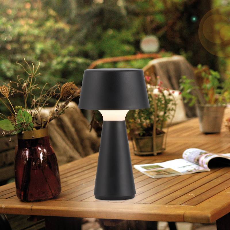 home24 LED-Tischleuchte 16 x 16 x 29cm Schwarz/Schwarz Polycarbonat LED LED-Platine home24 LED-Tischleuchte 16 x 16 x 29cm Schwarz/Schwarz Polycarbonat LED LED-Platine von home24