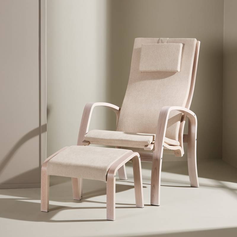 home24 Loungesessel Grötö Grau/Beige Webstoff 63 x 104 x 80cm home24 Loungesessel Grötö Grau/Beige Webstoff 63 x 104 x 80cm von home24