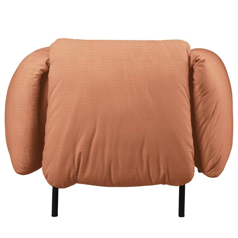 home24 Outdoor-Sessel Zuzu 104 x 70 x 98cm Orange/Lachs von home24