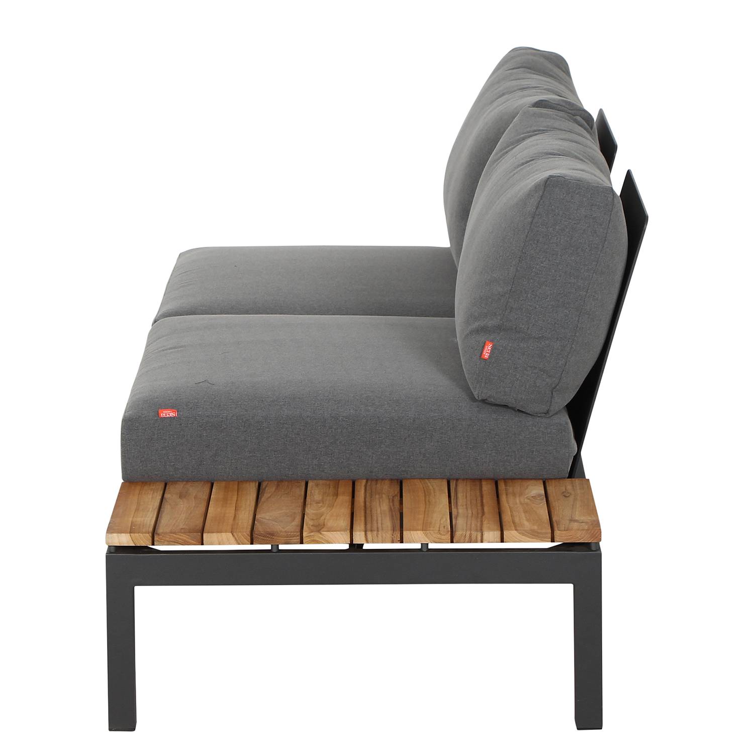 home24 Loungesofa Alvida I 175 x 70 x 84cm Grau home24 Loungesofa Alvida I 175 x 70 x 84cm Grau von home24