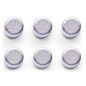 home24 Magnete Sardera 6er-Set Edelstahl, vernickelt Silber 5 x 0 x 0cm home24 Magnete Sardera 6er-Set Edelstahl, vernickelt Silber 5 x 0 x 0cm von home24