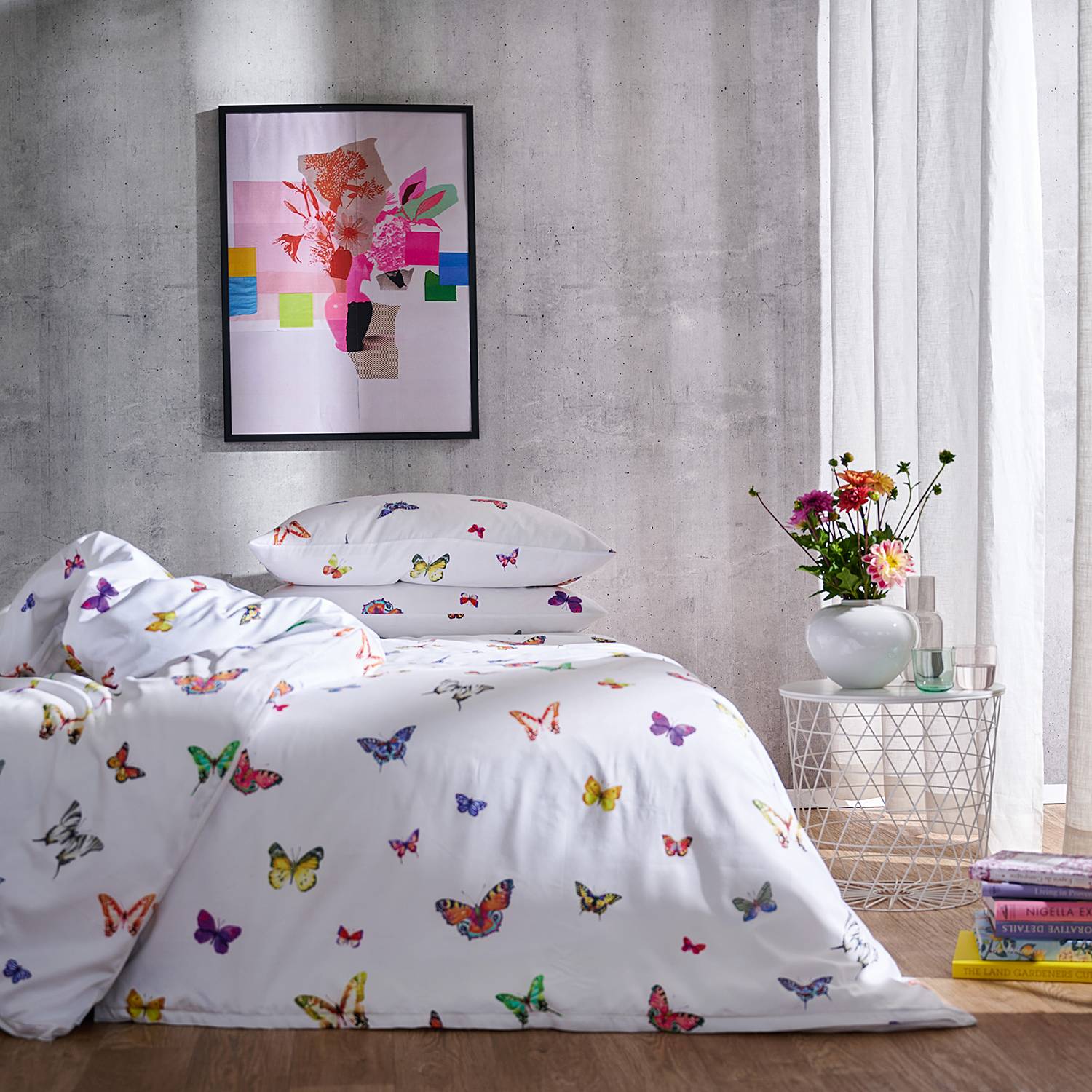 home24 Mako-Satin Bettwäsche Lucky 155 x 220 cm + Kissen 80 x 80 cm Multicolor home24 Mako-Satin Bettwäsche Lucky 155 x 220 cm + Kissen 80 x 80 cm Multicolor von home24
