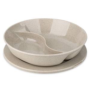 home24 Menüteller 25 x 6 x 26cm Beige/Beige home24 Menüteller 25 x 6 x 26cm Beige/Beige von home24