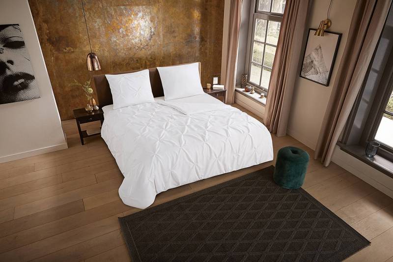 home24 Microfaser Bettwäsche Elegance 135 x 200 cm + Kissen 80 x 80 cm Weiß/Weiß home24 Microfaser Bettwäsche Elegance 135 x 200 cm + Kissen 80 x 80 cm Weiß/Weiß von home24