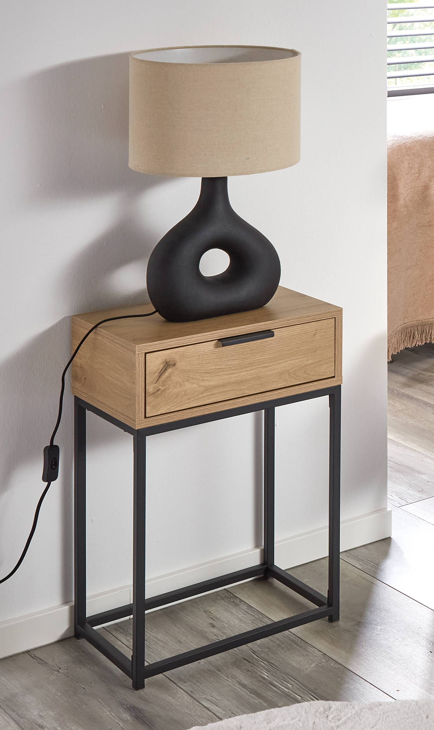 home24 Nachtkommode Malmö 40 40 x 60 x 28cm Braun home24 Nachtkommode Malmö 40 40 x 60 x 28cm Braun von home24