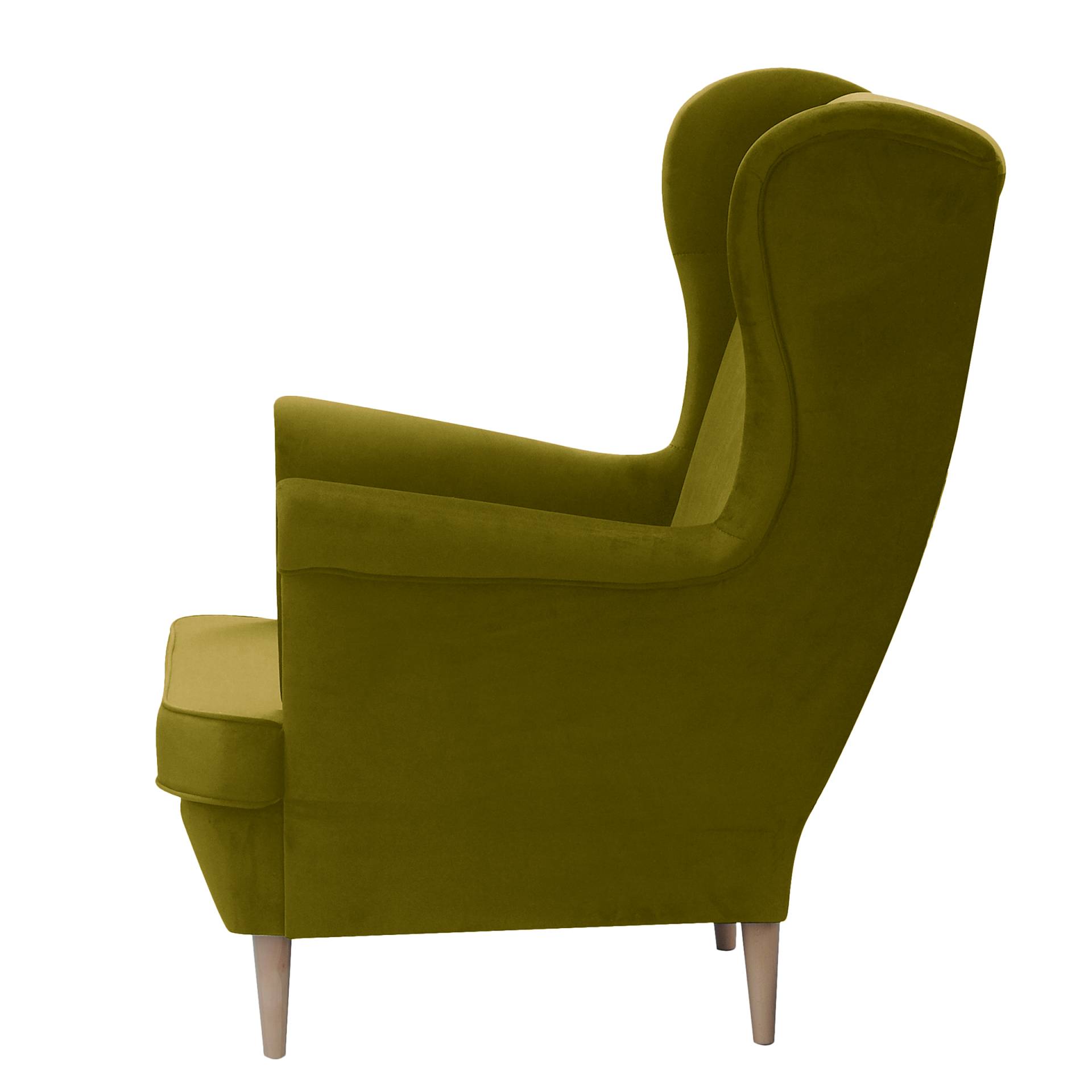 home24 Ohrensessel Grün Samt Ravi ohne Hocker 82 x 103 x 92cm home24 Ohrensessel Grün Samt Ravi ohne Hocker 82 x 103 x 92cm von home24