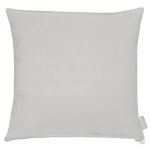 home24 Outdoor-Dekokissen 3800 Grau/Hellgrau 48 x 48cm Mischgewebe von home24