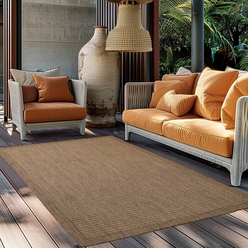 home24 Outdoorteppich Giza 1410 Braun/Braun Polyester 200 x 290cm home24 Outdoorteppich Giza 1410 Braun/Braun Polyester 200 x 290cm von home24