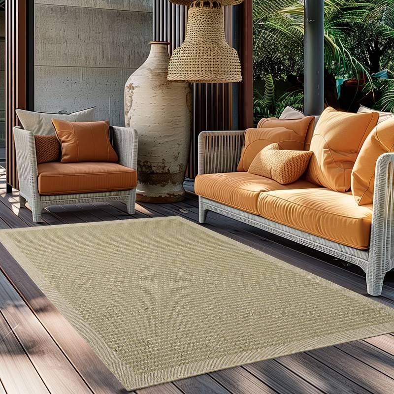 home24 Outdoorteppich Giza 1410 Grün/Grün Polyester 80 x 150cm home24 Outdoorteppich Giza 1410 Grün/Grün Polyester 80 x 150cm von home24