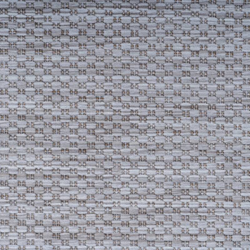 home24 Outdoorteppich rund Silber/Silber Polyester Ø 160cm von home24