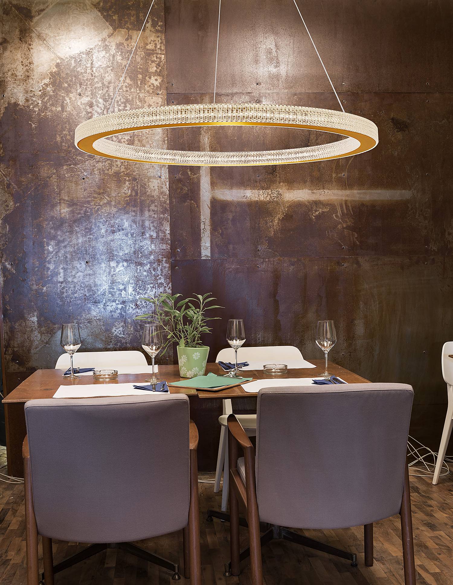 home24 Pendelleuchte Fiore Typ B Ø 80cm Gold/Gold Kabel ABS, Fassung ABS, Baldachin Aluminium, Gehäuse Leuchte Aluminium Nicht austauschbare LEDs home24 Pendelleuchte Fiore Typ B Ø 80cm Gold/Gold Kabel ABS, Fassung ABS, Baldachin Aluminium, Gehäuse Leuchte Aluminium Nicht austauschbare LEDs von home24