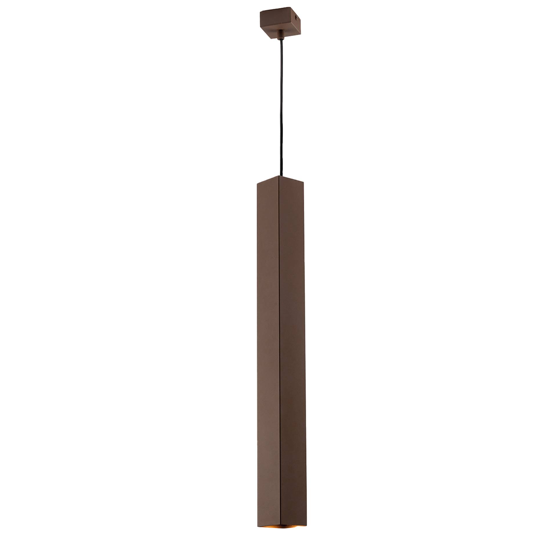 home24 Pendelleuchte Fluke Typ F 6 x 60 x 6cm Kupfer/Kupfer Material: Metall Metallart: Aluminium Oberfläche Metall: Lackiert GU10 von home24