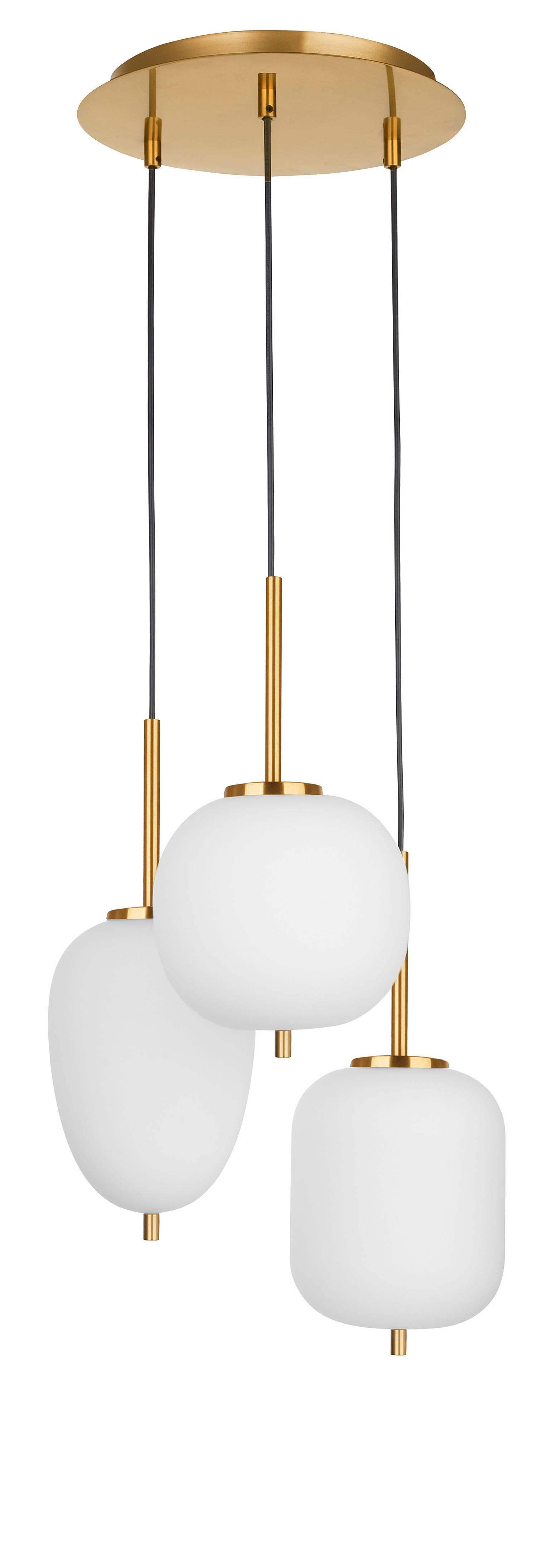 home24 Pendelleuchte Lato Typ D Ø 30cm Gold/Gold Kabel ABS, Fassung ABS, Baldachin Aluminium, Gehäuse Leuchte Aluminium LED/Smart Home/Glühlampe E14 home24 Pendelleuchte Lato Typ D Ø 30cm Gold/Gold Kabel ABS, Fassung ABS, Baldachin Aluminium, Gehäuse Leuchte Aluminium LED/Smart Home/Glühlampe E14 von home24