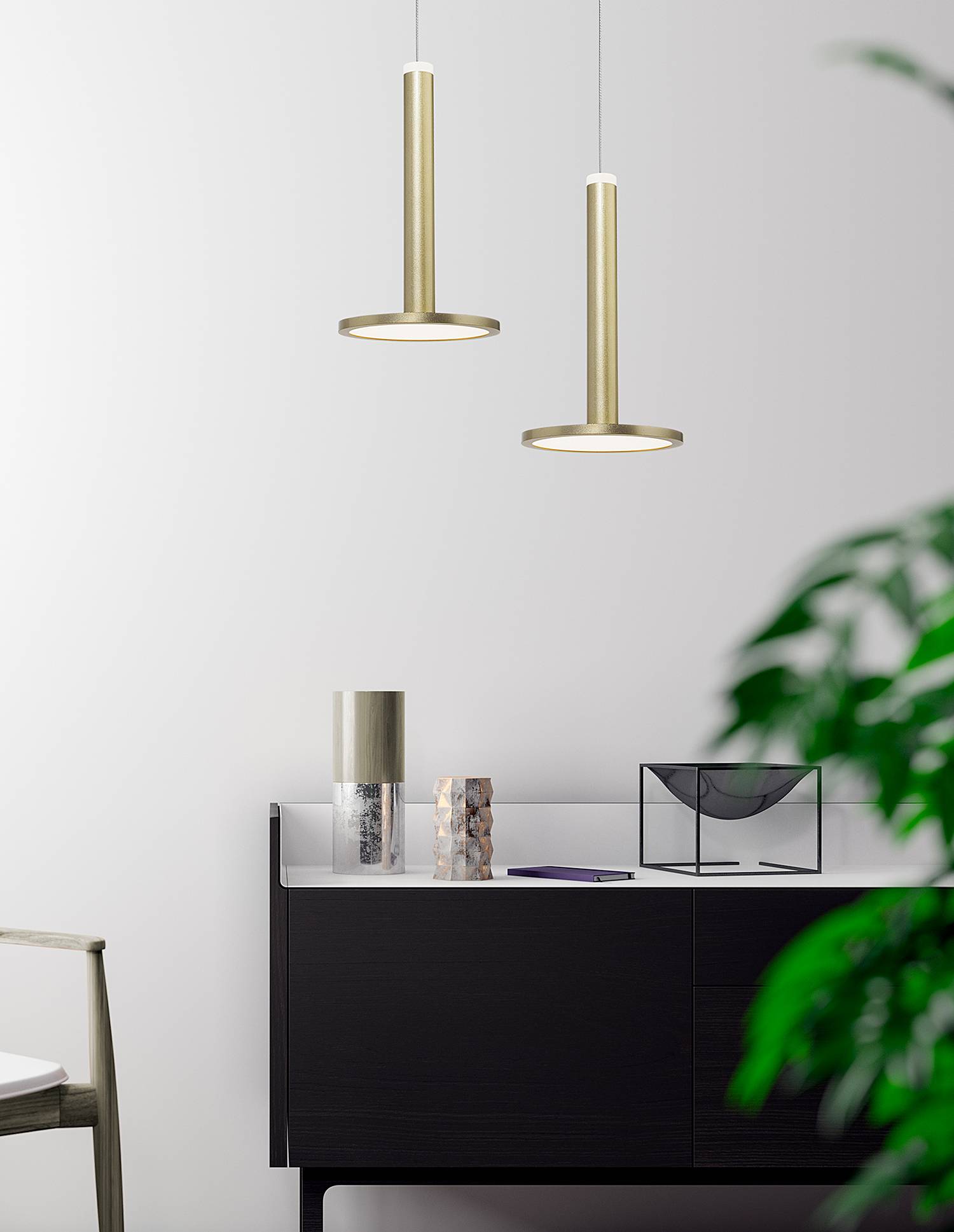 home24 Pendelleuchte Palencia 120cm Gold/Gold Kabel ABS, Fassung ABS, Baldachin Aluminium, Gehäuse Leuchte Aluminium Nicht austauschbare LEDs home24 Pendelleuchte Palencia 120cm Gold/Gold Kabel ABS, Fassung ABS, Baldachin Aluminium, Gehäuse Leuchte Aluminium Nicht austauschbare LEDs von home24