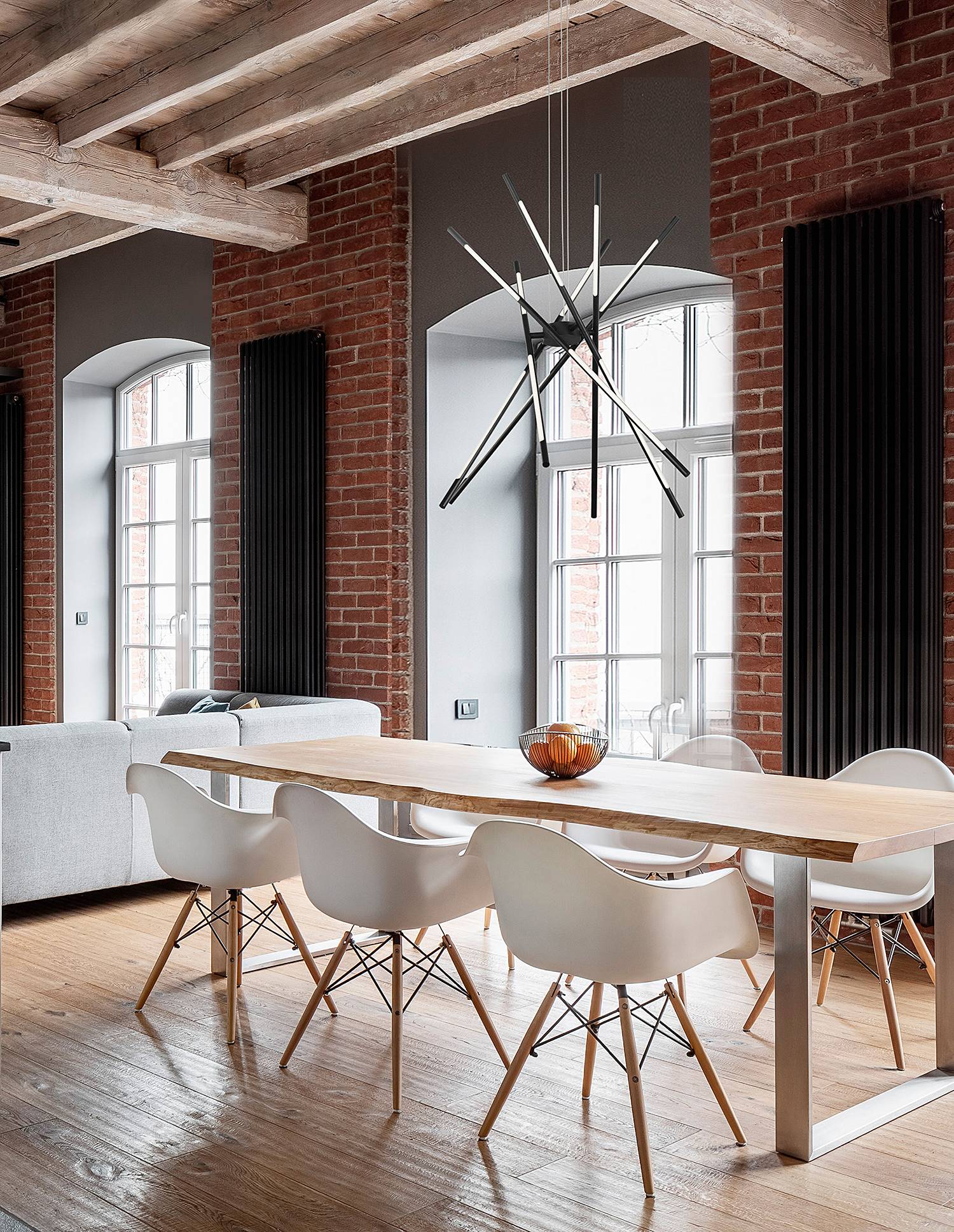 home24 Pendelleuchte Raccio Ø 85cm Schwarz/Schwarz Kabel ABS, Fassung ABS, Baldachin Aluminium, Gehäuse Leuchte Aluminium Nicht austauschbare LEDs home24 Pendelleuchte Raccio Ø 85cm Schwarz/Schwarz Kabel ABS, Fassung ABS, Baldachin Aluminium, Gehäuse Leuchte Aluminium Nicht austauschbare LEDs von home24