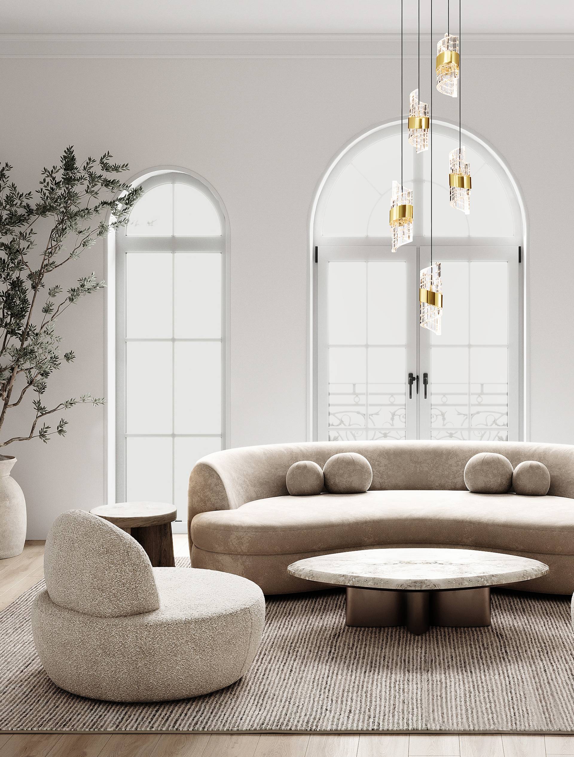 home24 Pendelleuchte Seneca Typ B Ø 8cm Gold/Gold Kabel ABS, Fassung ABS, Baldachin Aluminium, Gehäuse Leuchte Aluminium Nicht austauschbare LEDs home24 Pendelleuchte Seneca Typ B Ø 8cm Gold/Gold Kabel ABS, Fassung ABS, Baldachin Aluminium, Gehäuse Leuchte Aluminium Nicht austauschbare LEDs von home24